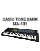 Casio Keyboard Electronic Piano Tone Bank Ma-101