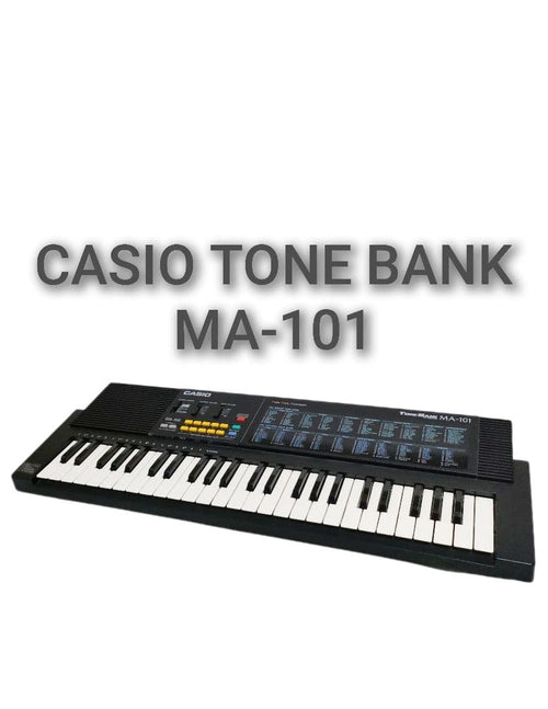 Casio Keyboard Electronic Piano Tone Bank Ma-101