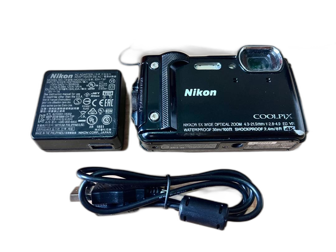 Nikon Compact Digital Camera Coolpix W300 4K Gps