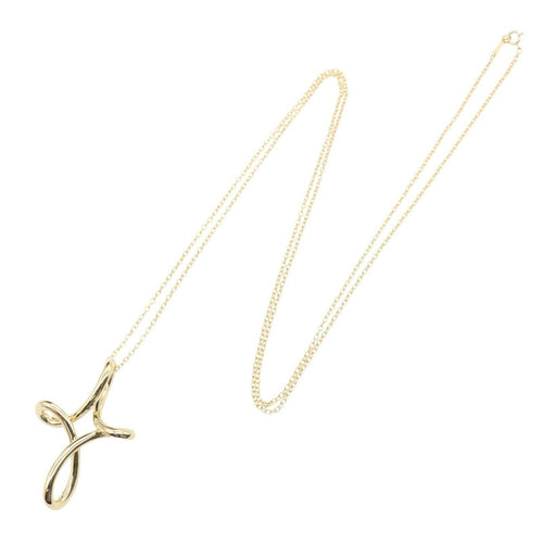 Tiffany Necklace Co K18 Used A