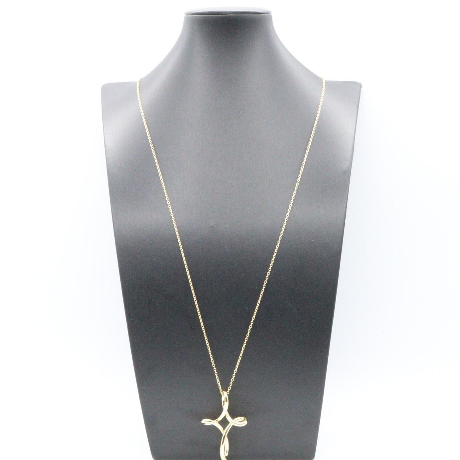 Tiffany Necklace Co K18 Used A