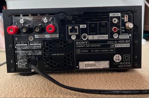Cd, Md Cassette Decks Sony Hcd-Sx7