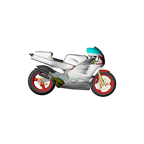 Human Model 1/12 Yzr500 0W98 1988 Wgp500 Bk 1