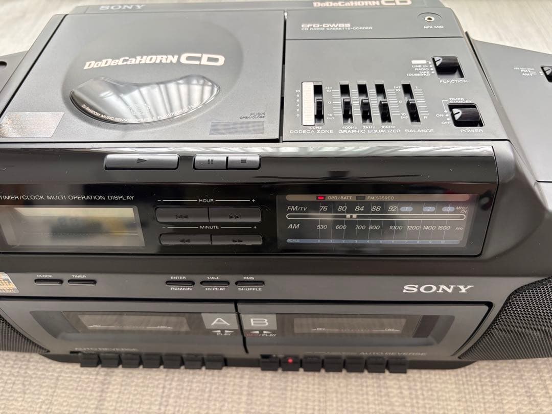 Sony Radios Radio Cassette Players Cfd-Dw83