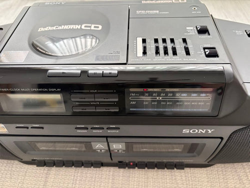 Sony Radios Radio Cassette Players Cfd-Dw83