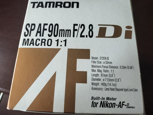 Tamron Prime Lenses Sp Af F/2.8 Di For