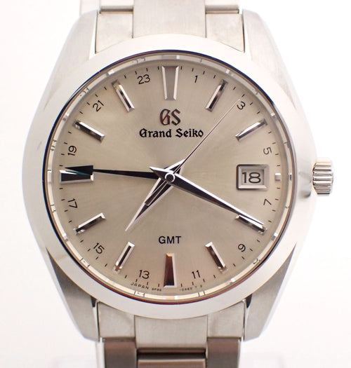 Grand Seiko Watch (Quartz) Gmt 9F86-0Af0/Sbgn011 Ss Qz