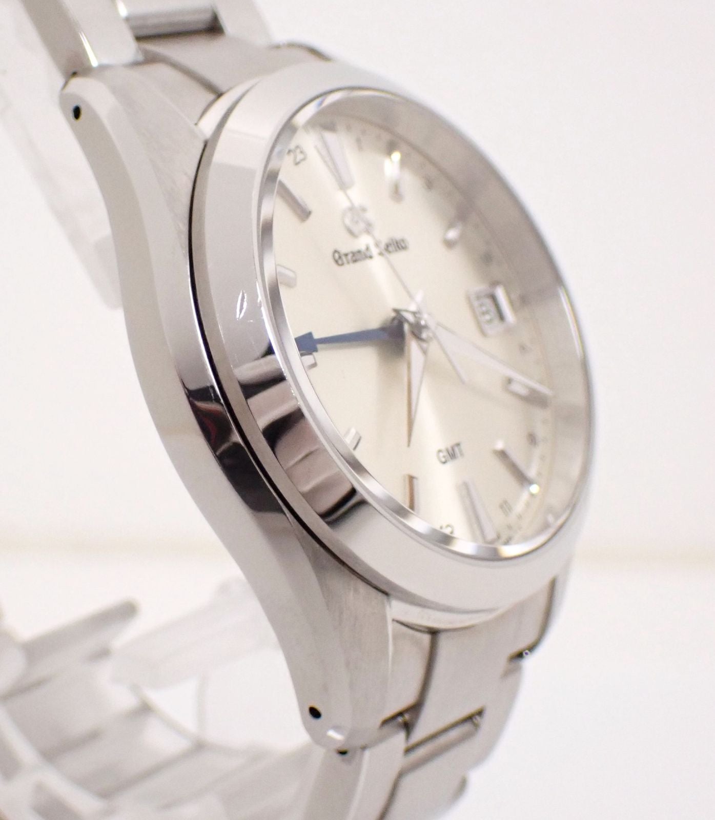 Grand Seiko Watch (Quartz) Gmt 9F86-0Af0/Sbgn011 Ss Qz