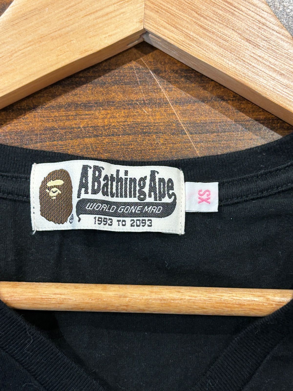 A Bathing Ape T -Shirt A-1901 Bape V Xs