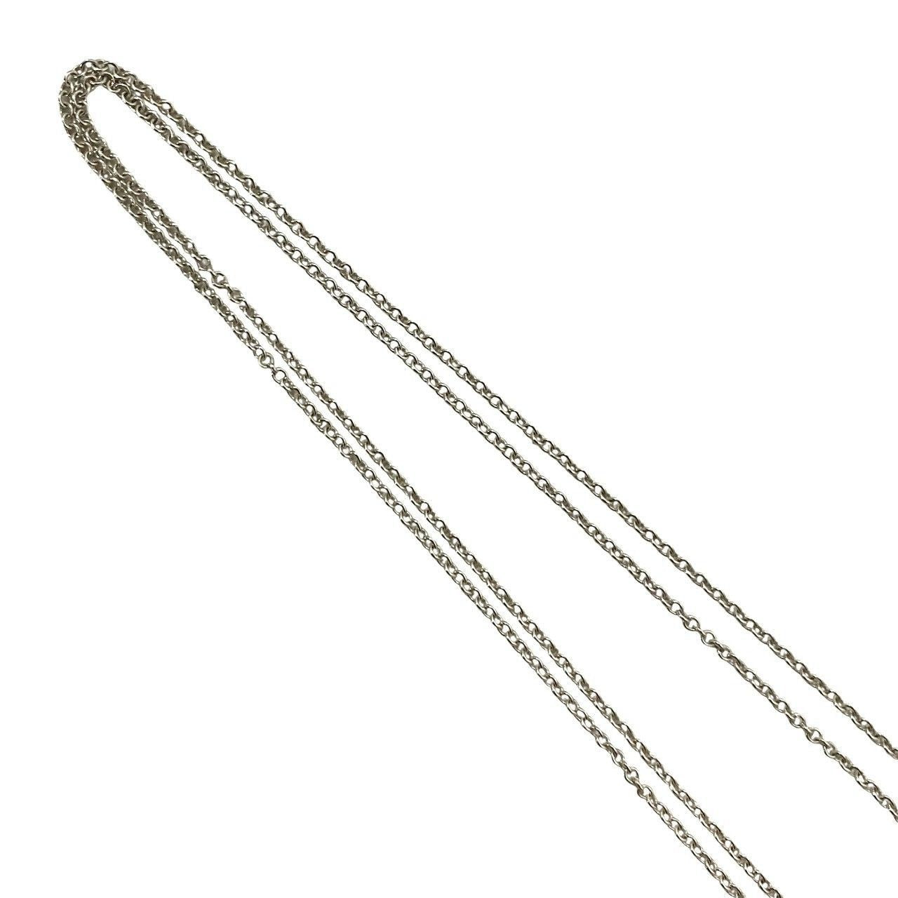 Tiffany Necklace Tiffany&Co. Sv925 Silver/ 5.6G (Ser-6769)