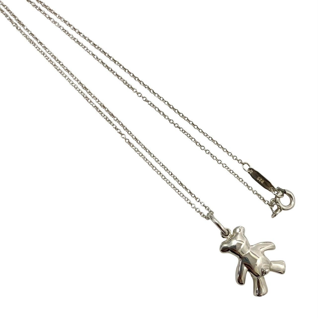 Tiffany Necklace Tiffany&Co. Sv925 Silver/ 5.6G (Ser-6769)