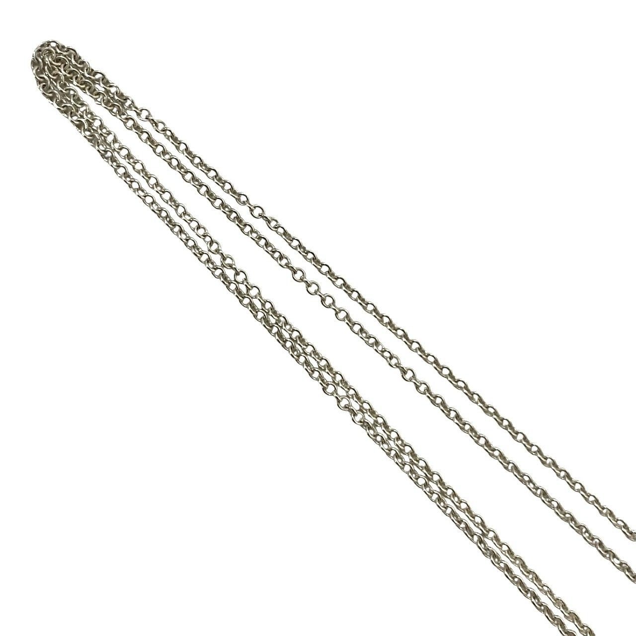 Tiffany Necklace Tiffany&Co. Sv925 Silver/ 5.6G (Ser-6769)