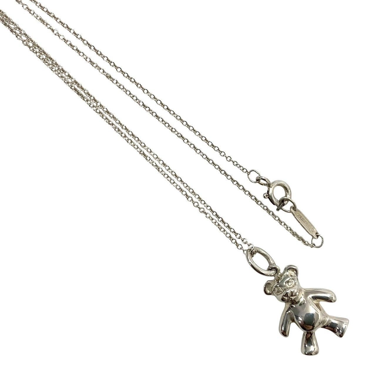 Tiffany Necklace Tiffany&Co. Sv925 Silver/ 5.6G (Ser-6769)