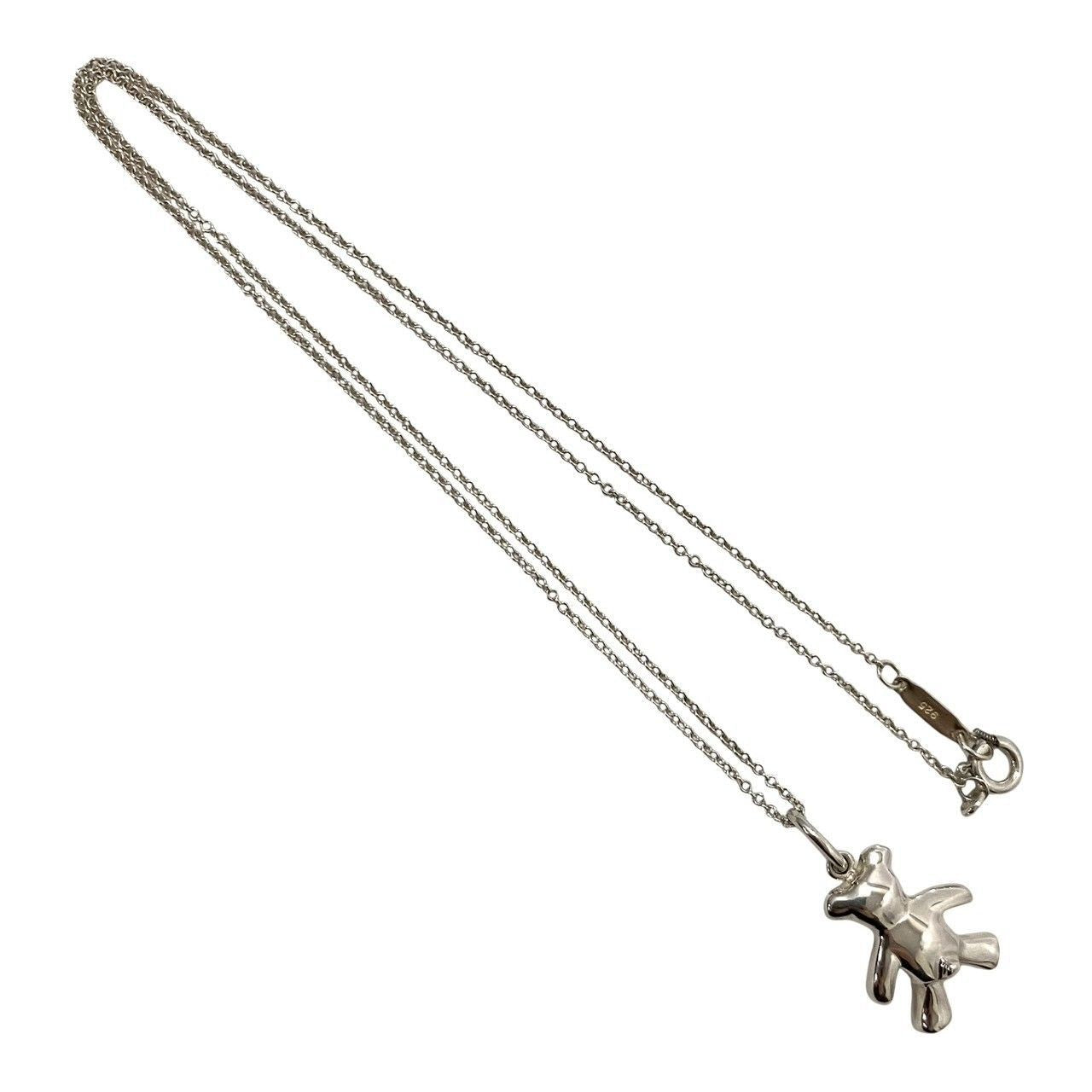 Tiffany Necklace Tiffany&Co. Sv925 Silver/ 5.6G (Ser-6769)