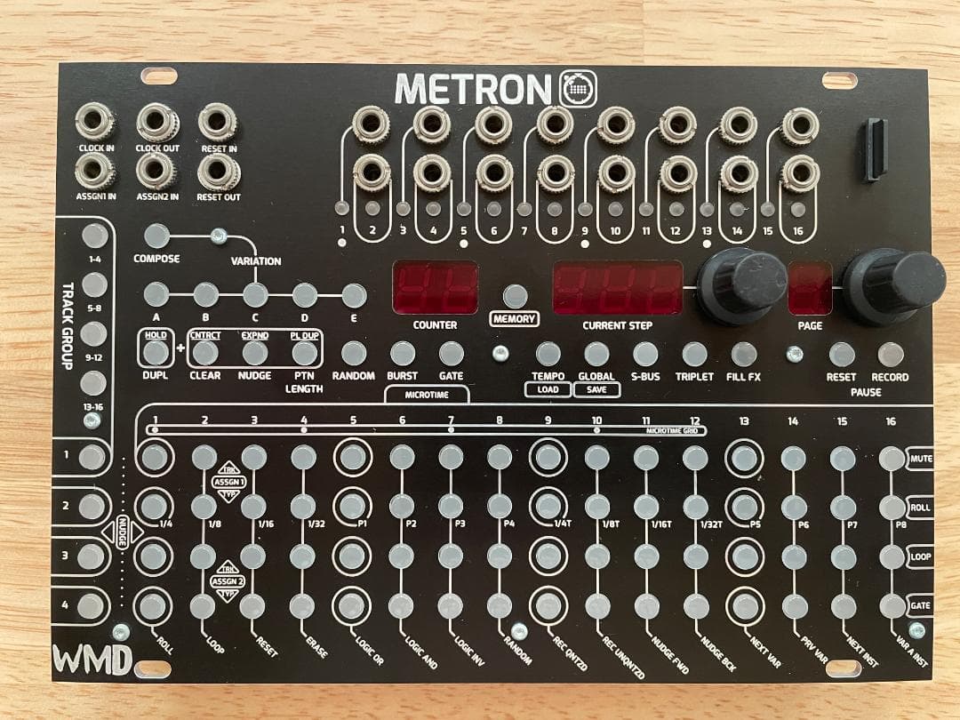 Modular Synthesizer Wmd Metron
