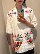 Marine Serre Short-Sleeve