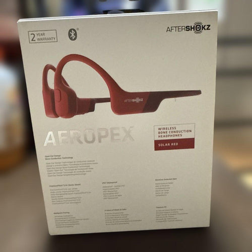 Shokz Bone-Conduction Earphones Aftershokz Aeropex