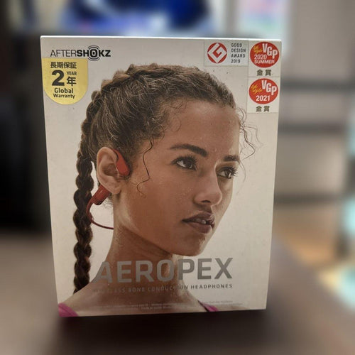 Shokz Bone-Conduction Earphones Aftershokz Aeropex