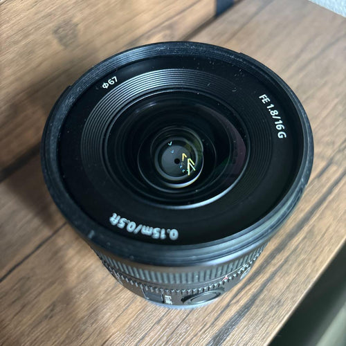 Sony Prime Lenses Fe 16Mmf1.8G