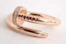Cartier Ring #55(12.5 K18Pg 8.0G