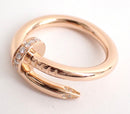 Cartier Ring #55(12.5 K18Pg 8.0G