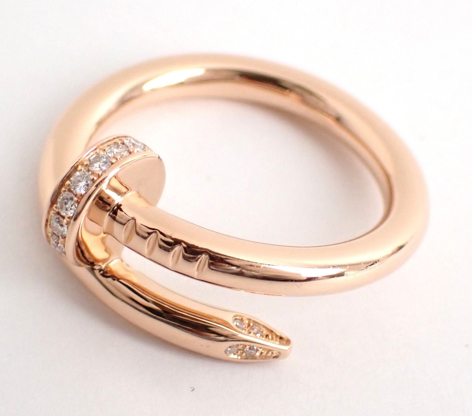 Cartier Ring #55(12.5 K18Pg 8.0G