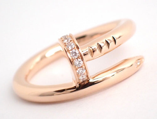 Cartier Ring #55(12.5 K18Pg 8.0G
