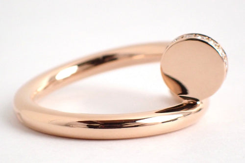Cartier Ring #55(12.5 K18Pg 8.0G