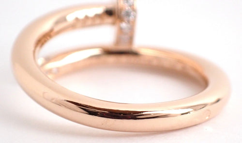 Cartier Ring #55(12.5 K18Pg 8.0G