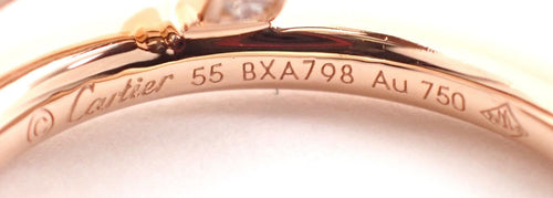 Cartier Ring #55(12.5 K18Pg 8.0G