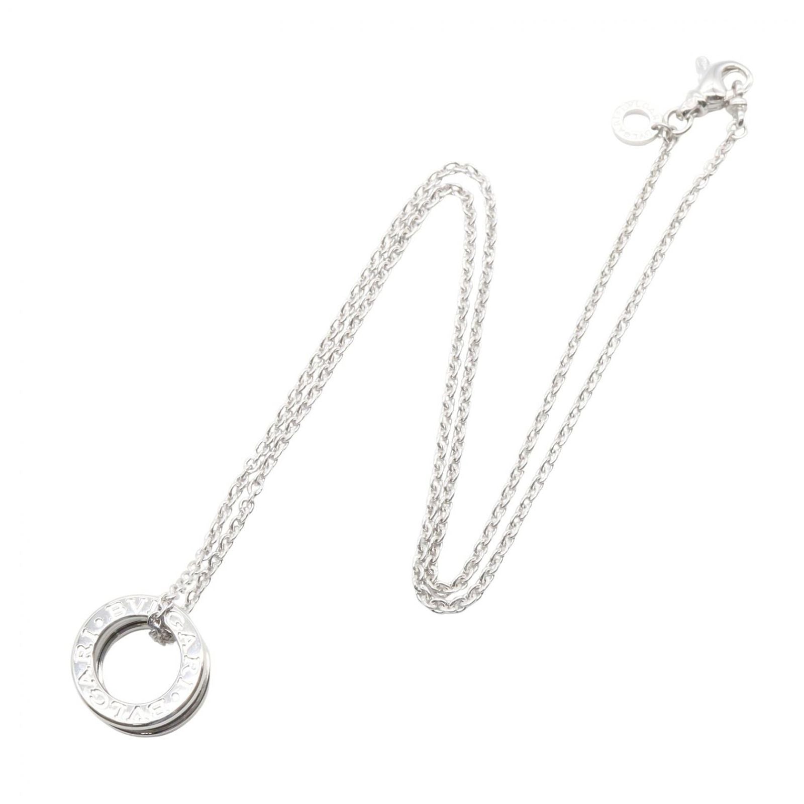 Bvlgari Necklace B-Zero1 352815 40.5 K18Wg Used A