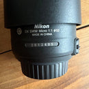 Nikon Lens (Single Focus) Af-S Micro Nikkor 1:2.8G