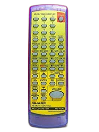 Remote Control For Tv Md-F100 Rrmcg0232Awsd