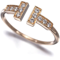 Tiffany Ring T 10.5 K18Pg #196487