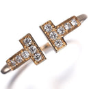 Tiffany Ring T 10.5 K18Pg #196487