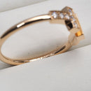 Tiffany Ring T 10.5 K18Pg #196487