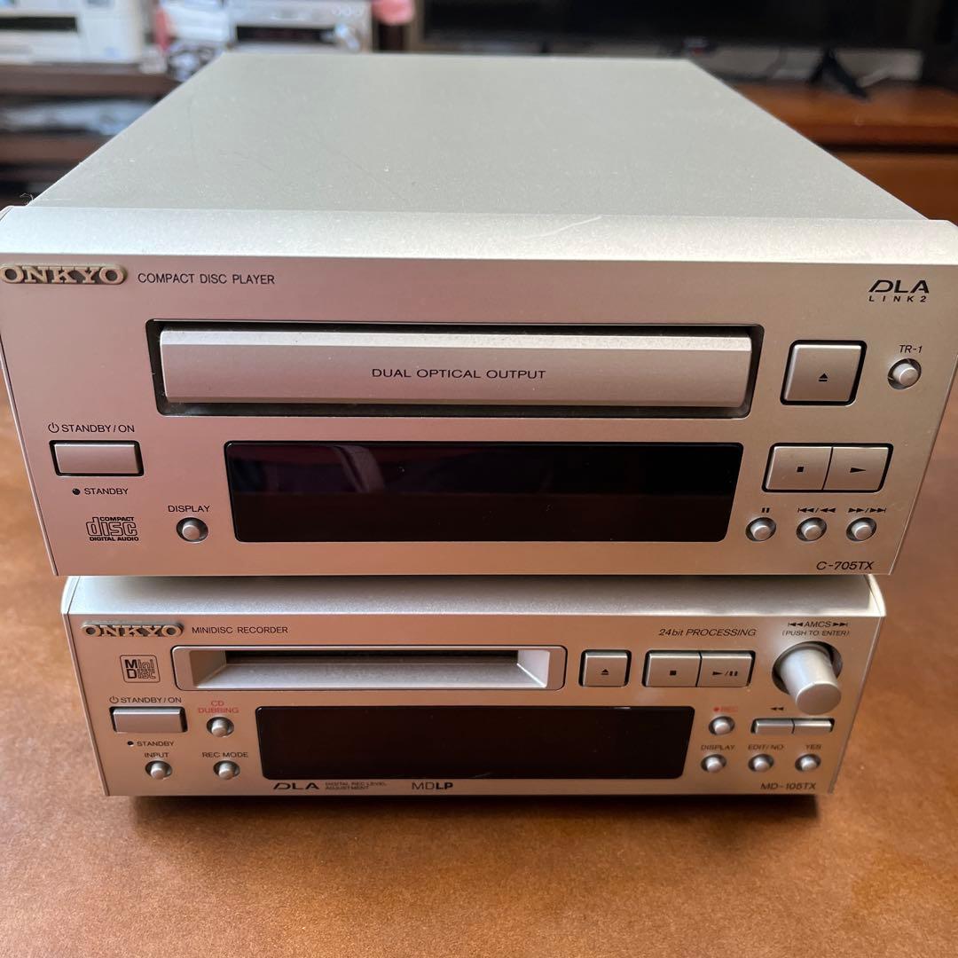 Onkyo Mini -Component C-705Tx &Md-105Tx