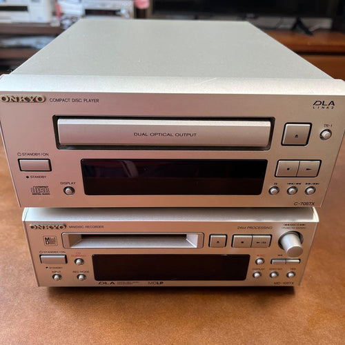 Onkyo Mini -Component C-705Tx &Md-105Tx