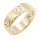 Cartier Ring 3Pd B4032400 K18 Used A