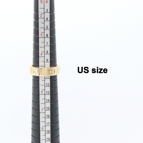 Cartier Ring 3Pd B4032400 K18 Used A