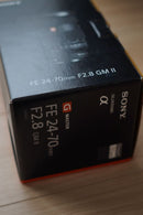 Sony Zoom Lenses Fe 24-70Mm F2.8 Gm Ii Sel2470Gm2
