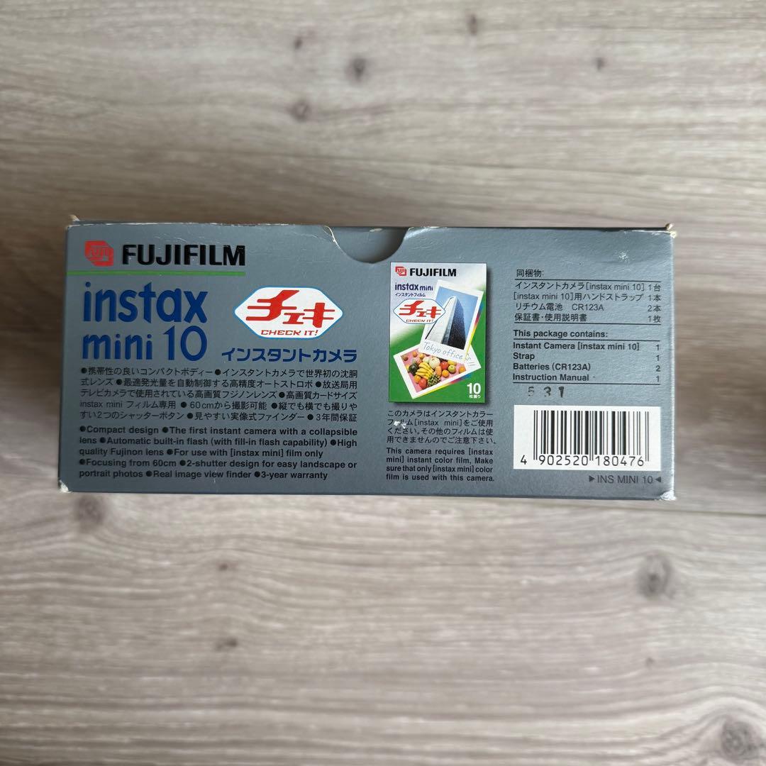Fujifilm Instant Camera Body Instax Mini 10