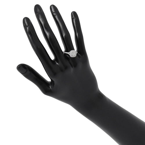 Tiffany Ring 0.45Ct/ 0.32Ct Pt950 13