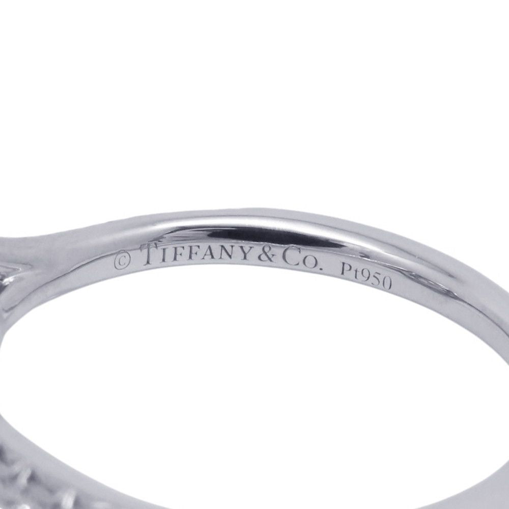 Tiffany Ring 0.45Ct/ 0.32Ct Pt950 13