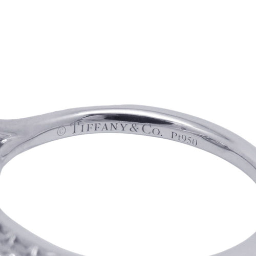 Tiffany Ring 0.45Ct/ 0.32Ct Pt950 13