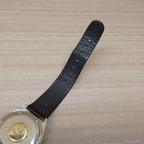 Grand Seiko Automatic Winding Clock 5645-7010 Hi-Beat Cap Gold