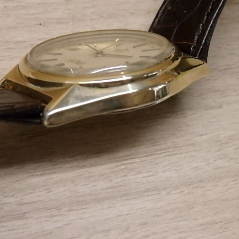 Grand Seiko Automatic Winding Clock 5645-7010 Hi-Beat Cap Gold