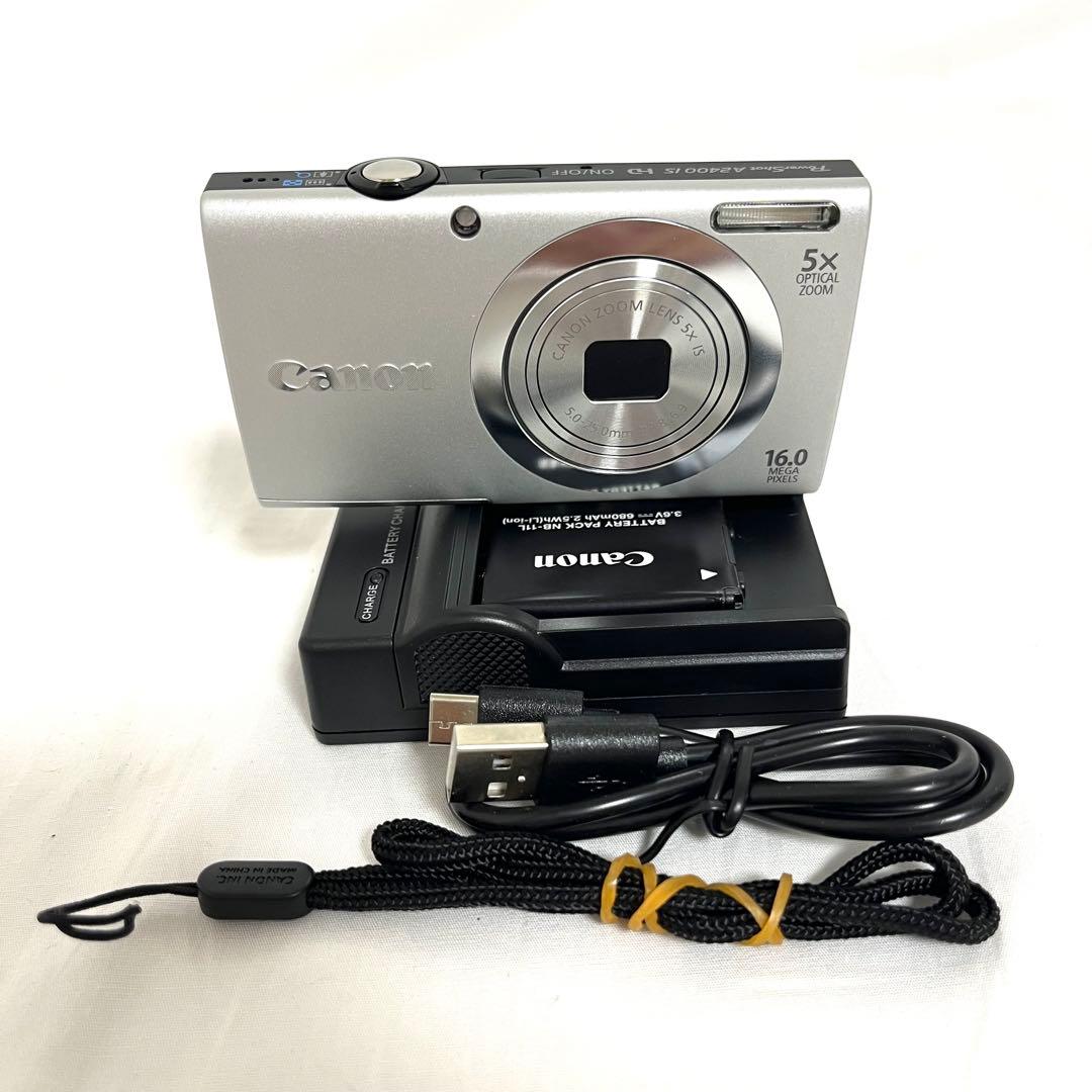 Canon Compact Digital Cameras Powershot A2400 Is Pc1731