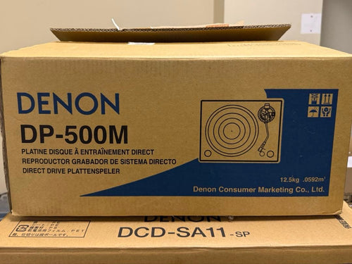 Denon Record Player Body Dp-500M