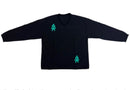 Nubian Medium/Long-Sleeve T-Shirts V Black